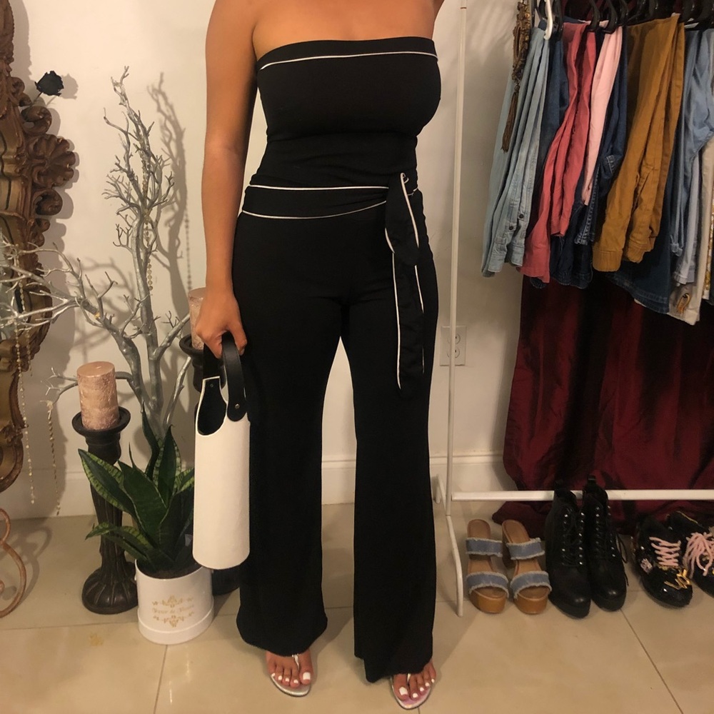 Black and White Romper | Size 4 | Newport News